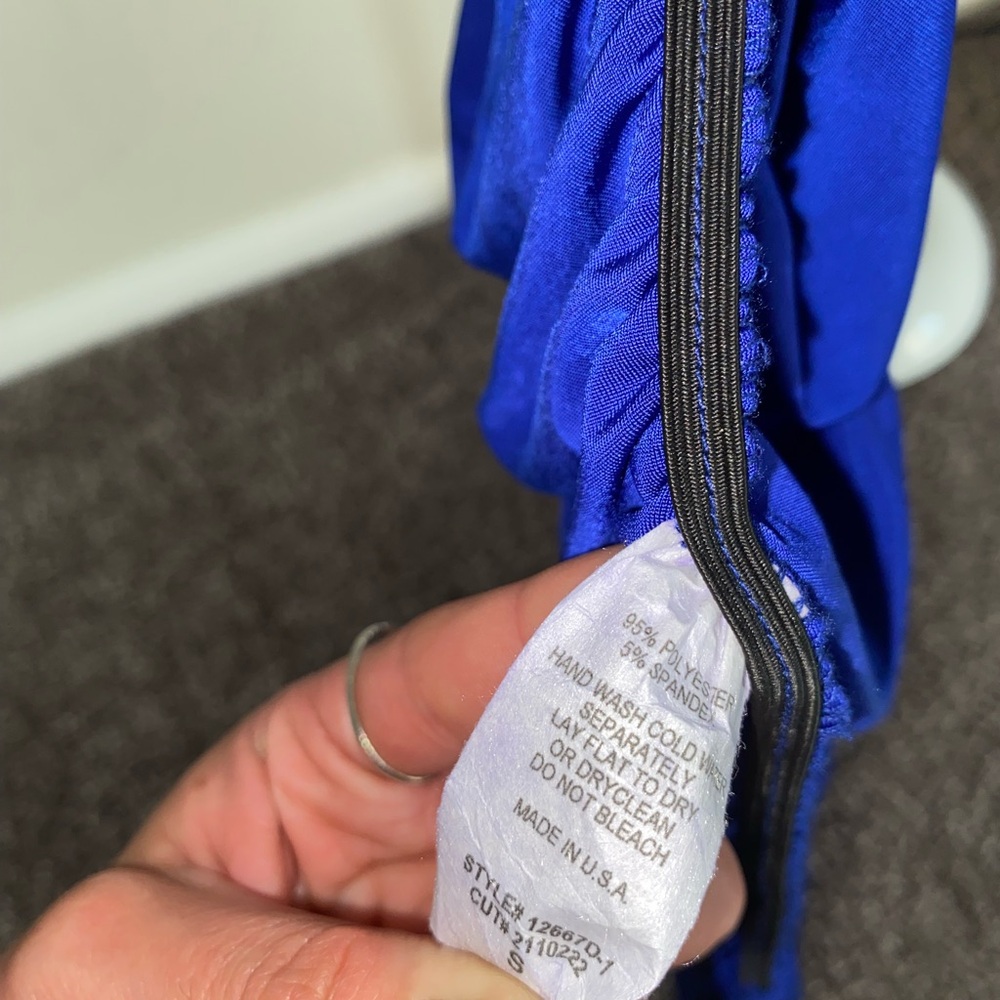 Sabora Royal Blue Evening Dress